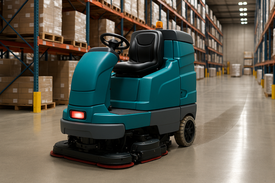 Ride-On Floor Scrubbers